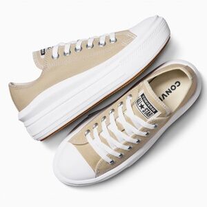 Converse Chuck Taylor All Star Move Platform Shoes Nutty Granola Unisex W11/M9